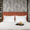 Premium 1000-Thread Count White Cotton Bedsheet Set